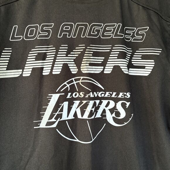 Los Angeles Lakers Shirt Men's Small NBA Reflective Short Sleeve Performance - Picture 4 of 8